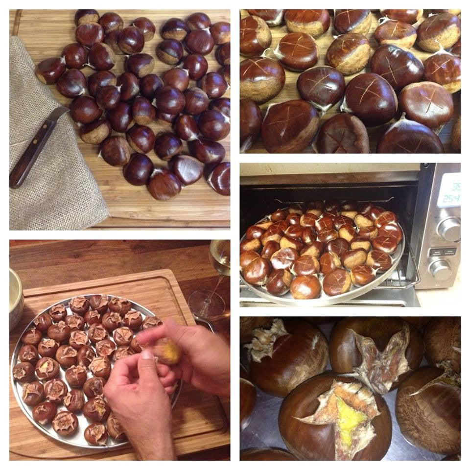 Fresh roasted chestnuts, how to cook chestnuts