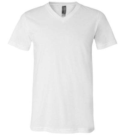 Logo T-shirt V-neck - Back Print